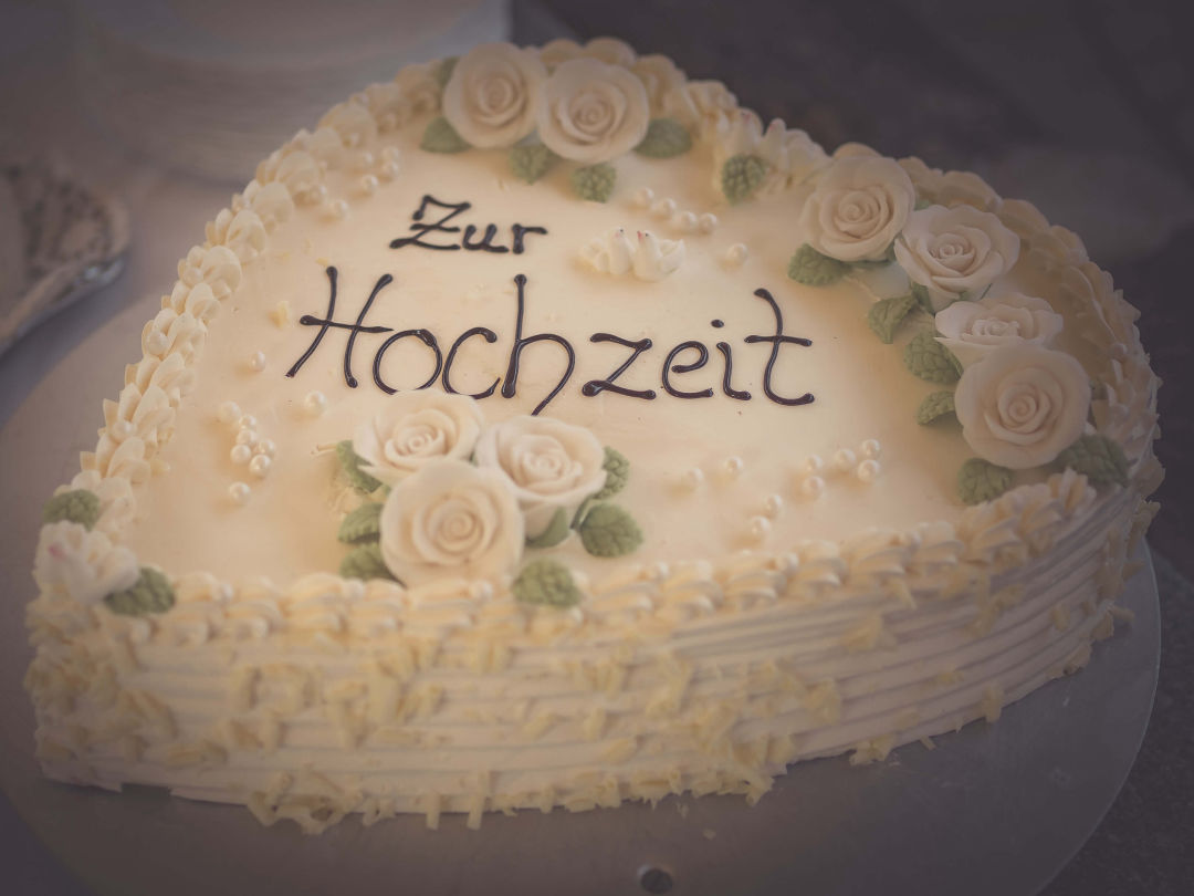 Hochzeit-Kuchen